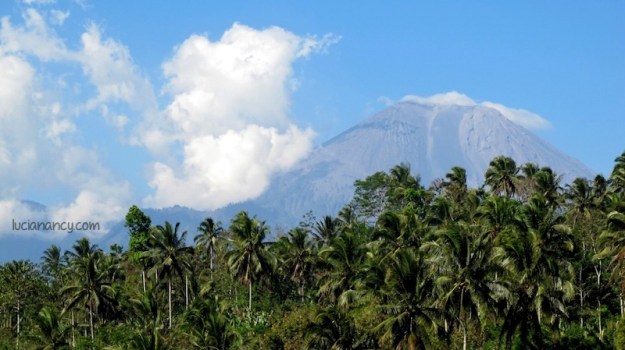 Semeru from a distance.