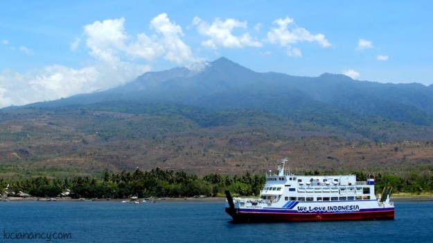My last catch of Lombok's view.