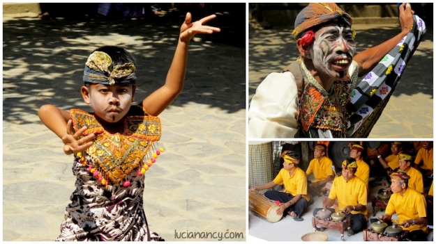 Tarian khas Lombok mempunyai pengaruh yang besar dari Jawa dan Bali.