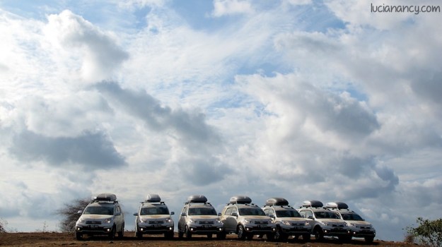 Jejeran si putih. Foto wajib di setiap destinasi.